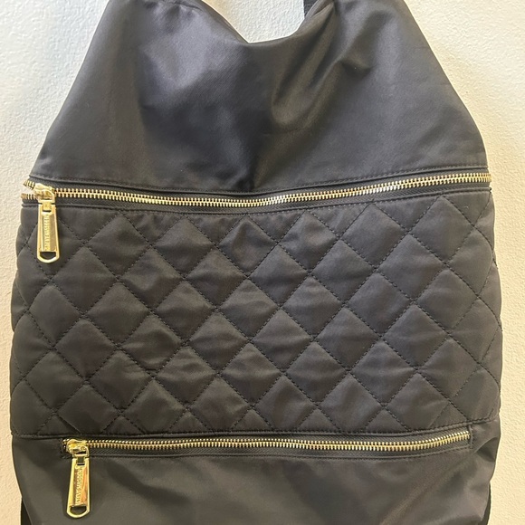 Steve Madden Handbags - Steve Madden Quilted Women's Bag Backpack with gold accents